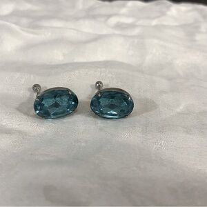 Vintage Blue Screw-back Studs